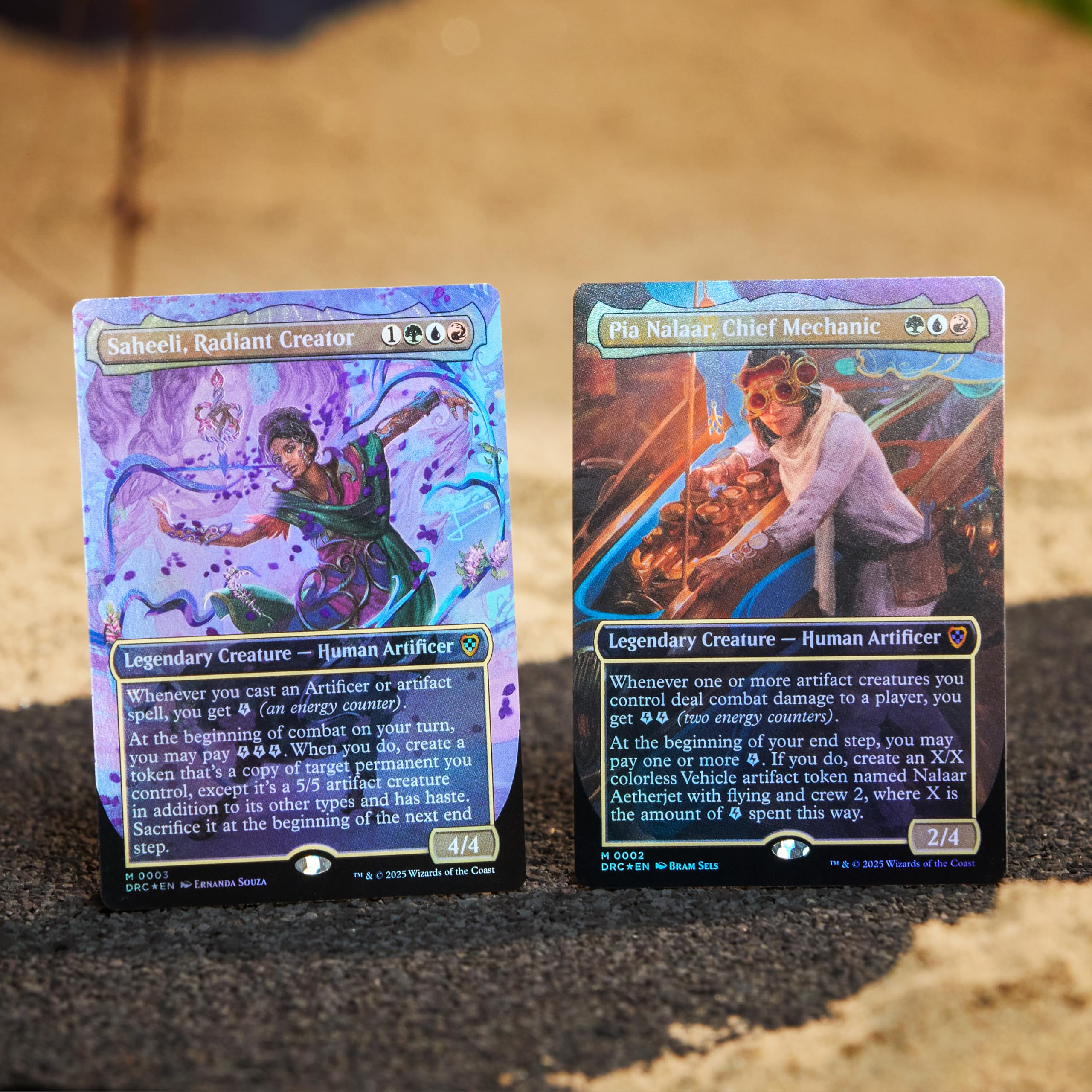 Magic: The Gathering Aetherdrift energy artifact creatures ready dynamic plays.