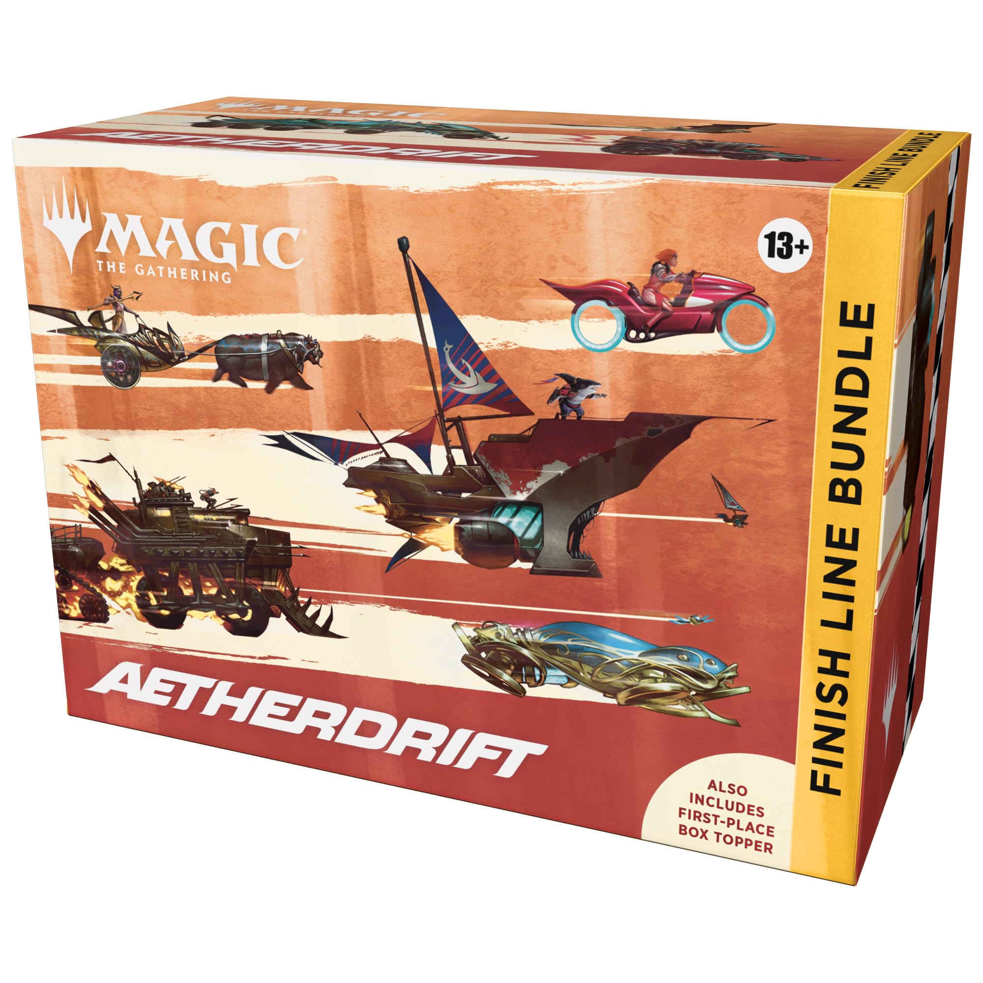 Magic: The Gathering Aetherdrift Finish Line Bundle collector boosters reveal rare and foil cards