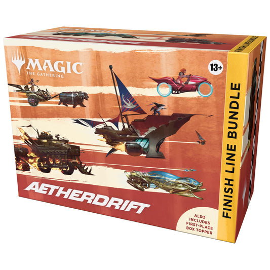 Magic: The Gathering Aetherdrift Finish Line Bundle collector boosters reveal rare and foil cards