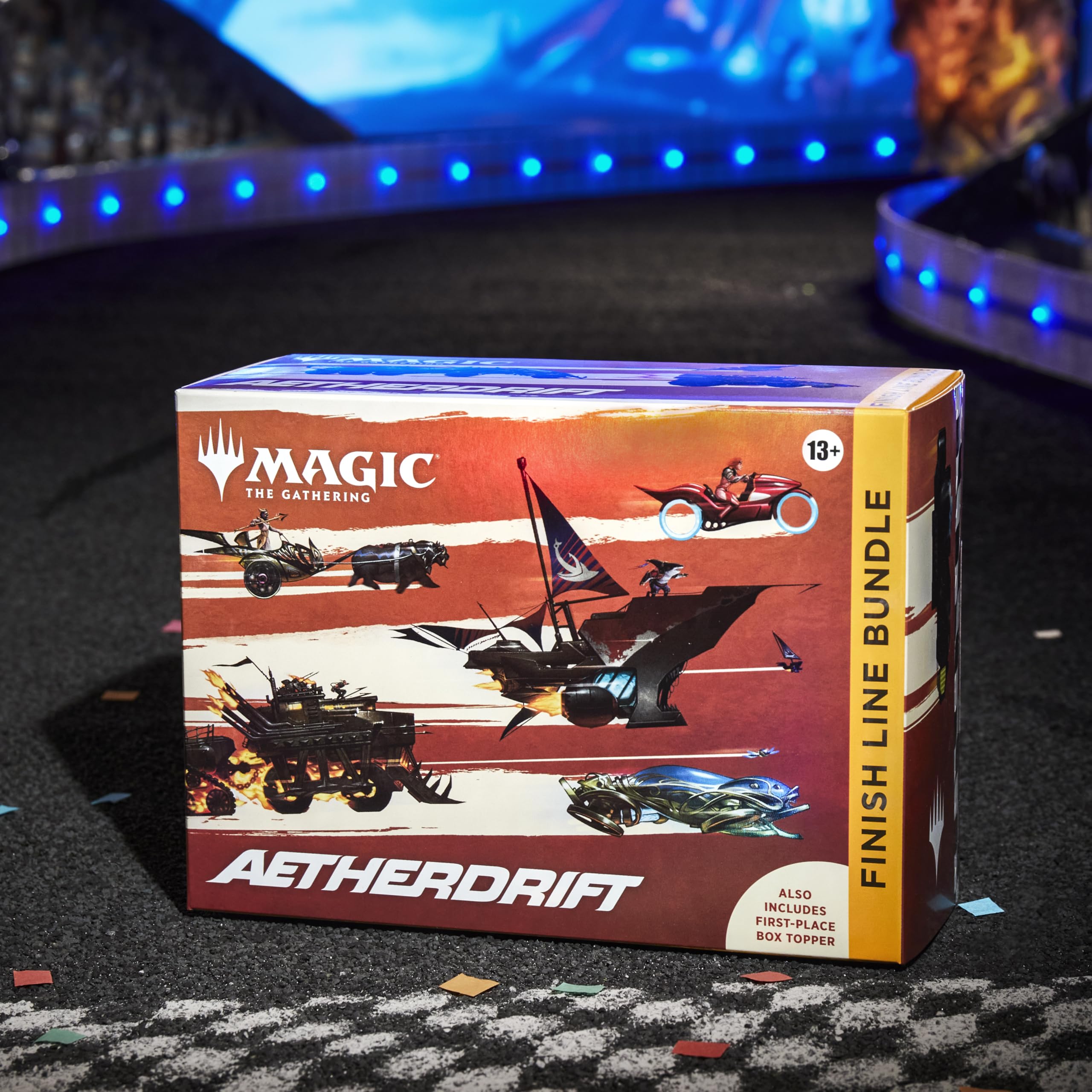Magic: The Gathering Aetherdrift Finish Line Bundle play boosters for quick deck testing and fun openings