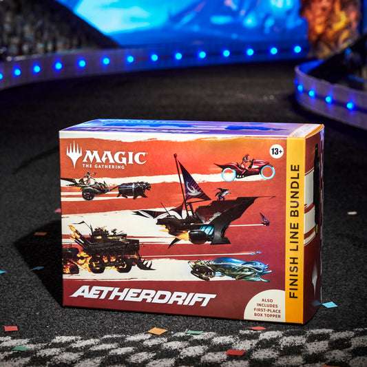 Magic: The Gathering Aetherdrift Finish Line Bundle play boosters for quick deck testing and fun openings