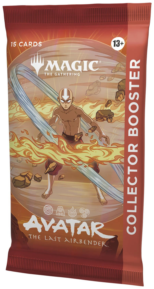 Magic: The Gathering Avatar booster contents show rares and foils for gameplay and collection.