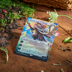 Magic: The Gathering Bloomburrow tokens collection shows double-sided gameplay aids