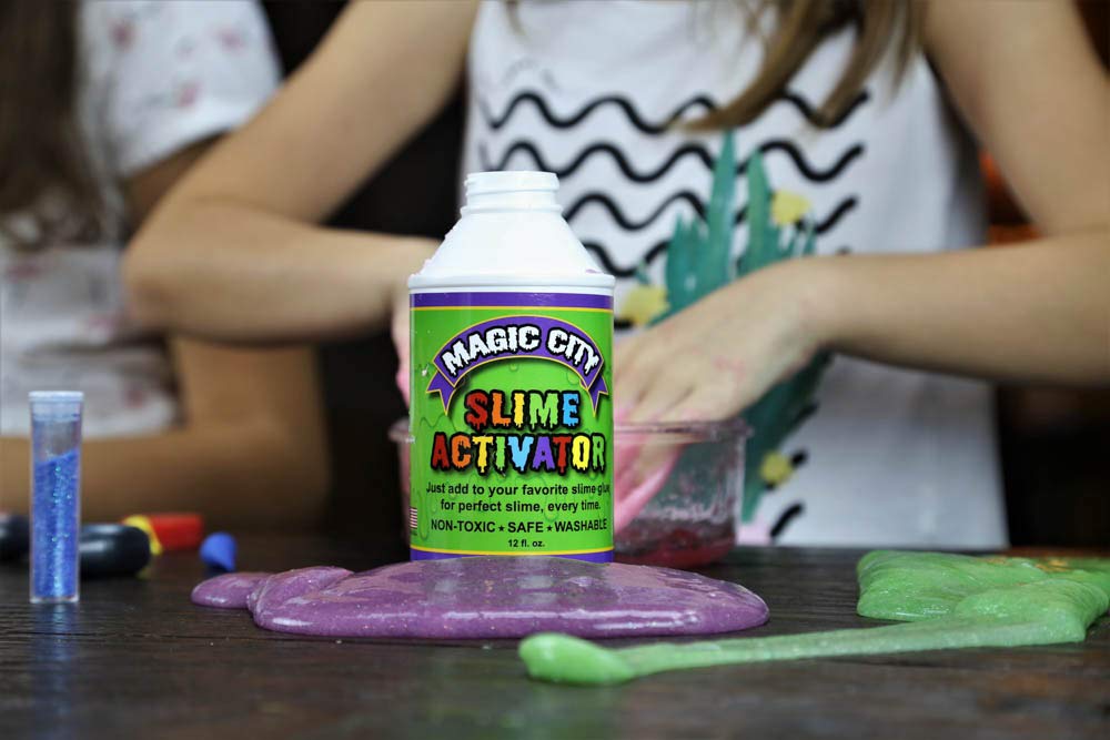 Magic City Slime Activator family-friendly setup for kids and parents