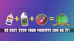 Magic City Slime Activator label made in USA, trusted origin for hobbyists