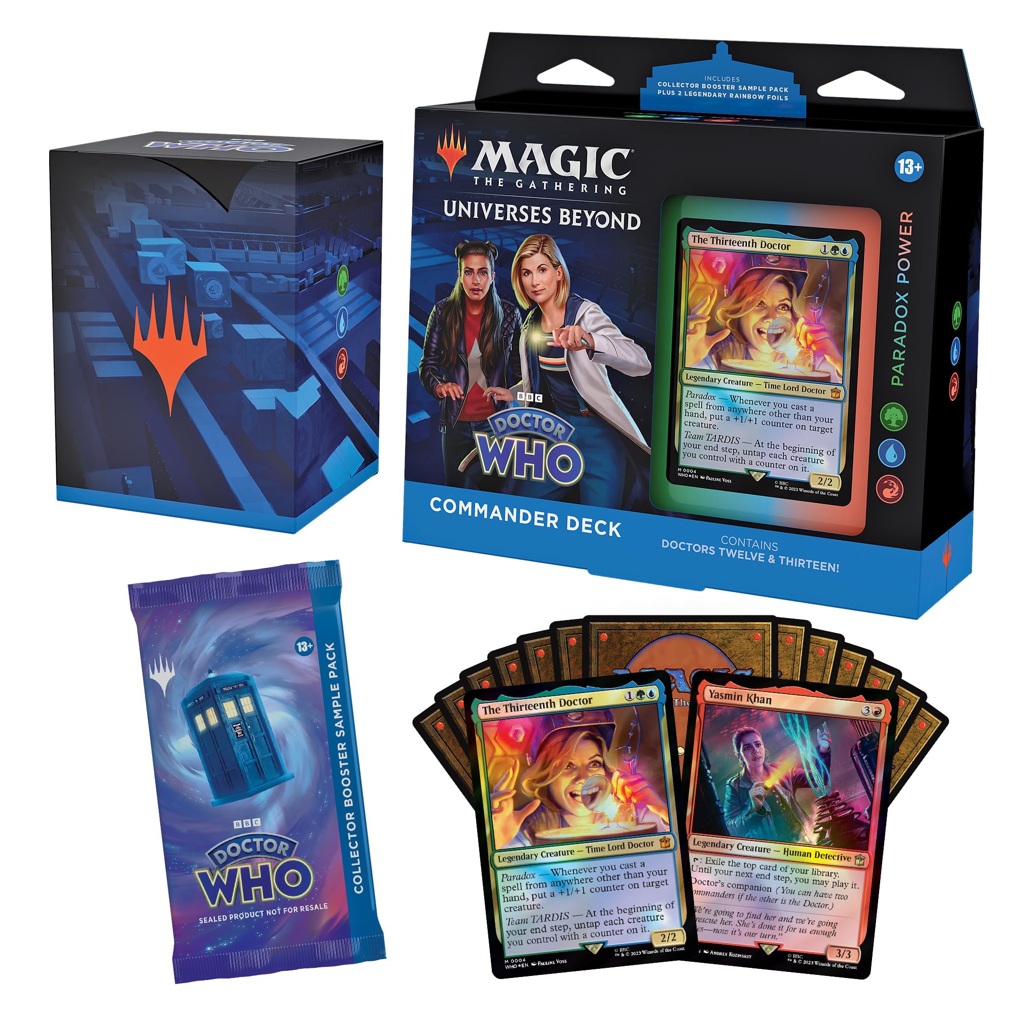 Magic: The Gathering Paradox Power deck artwork inspires epic storytelling at game night.