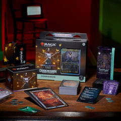 Magic: The Gathering Duskmourn archenemy schemes illustrate thrilling team-based play options.