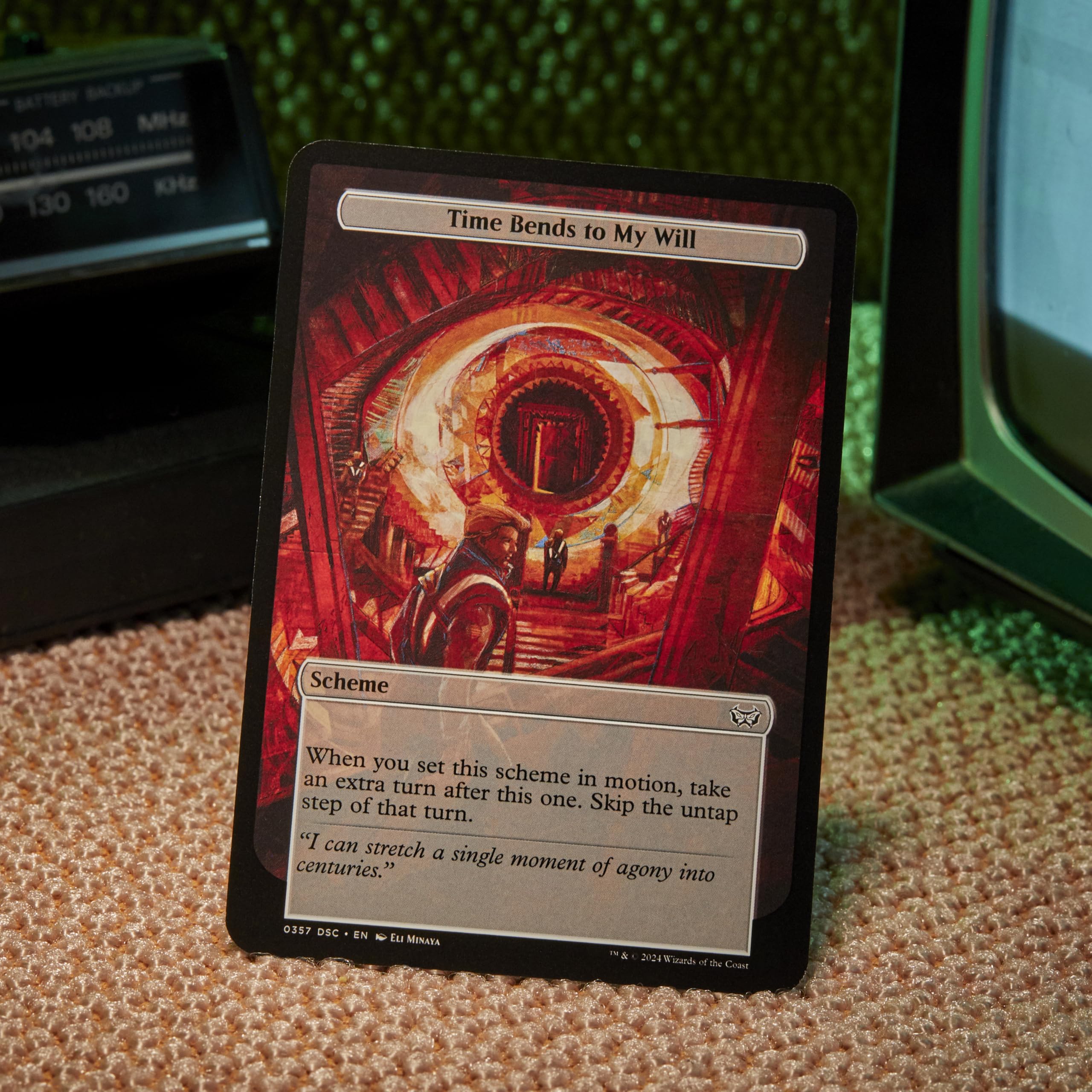 Magic: The Gathering Duskmourn strategy insert helps quick deck setup and play planning.