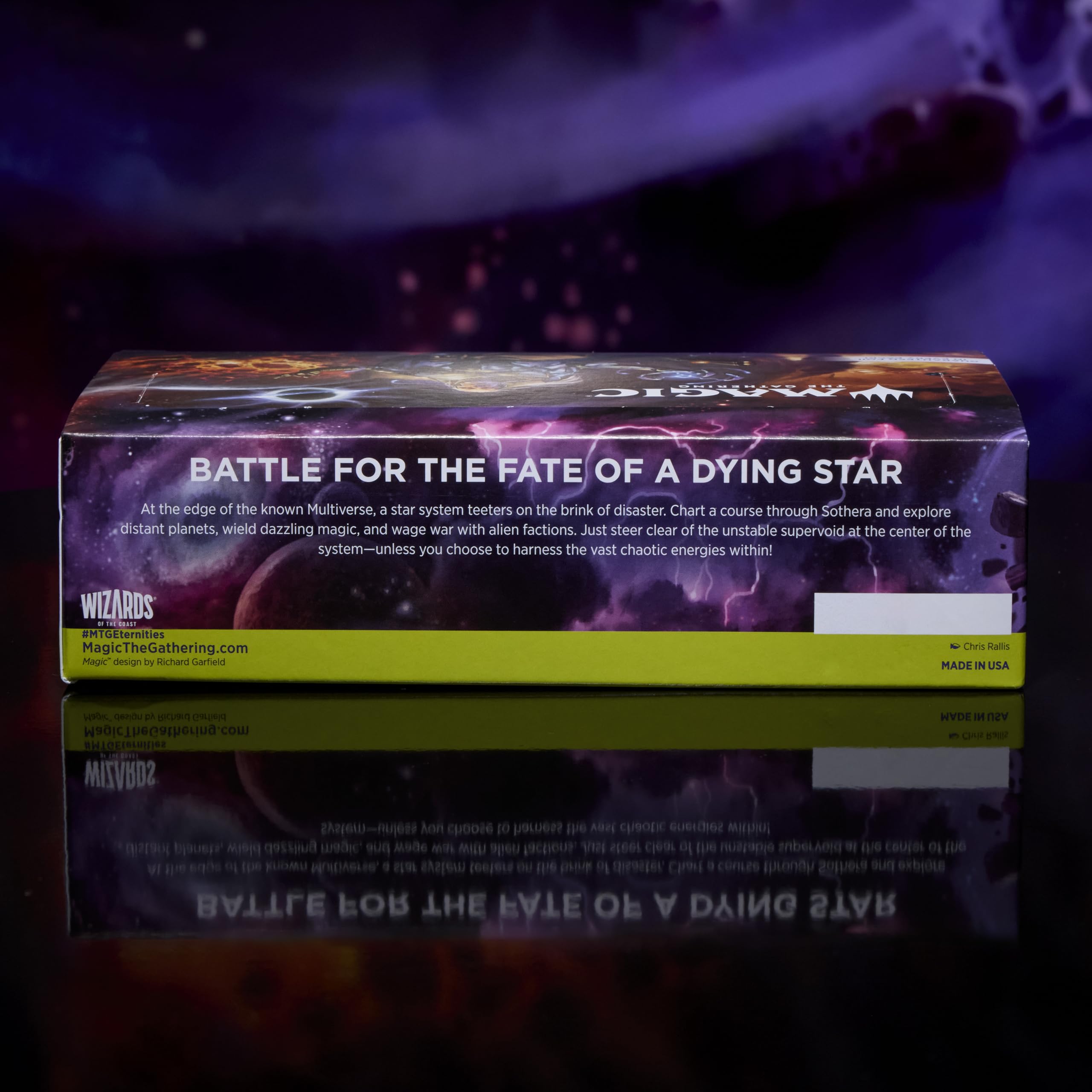 Magic: The Gathering Edge of Eternities distant planets art enhances immersion.