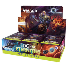 Magic: The Gathering Edge of Eternities 30-pack booster box sparks deck-building ideas.