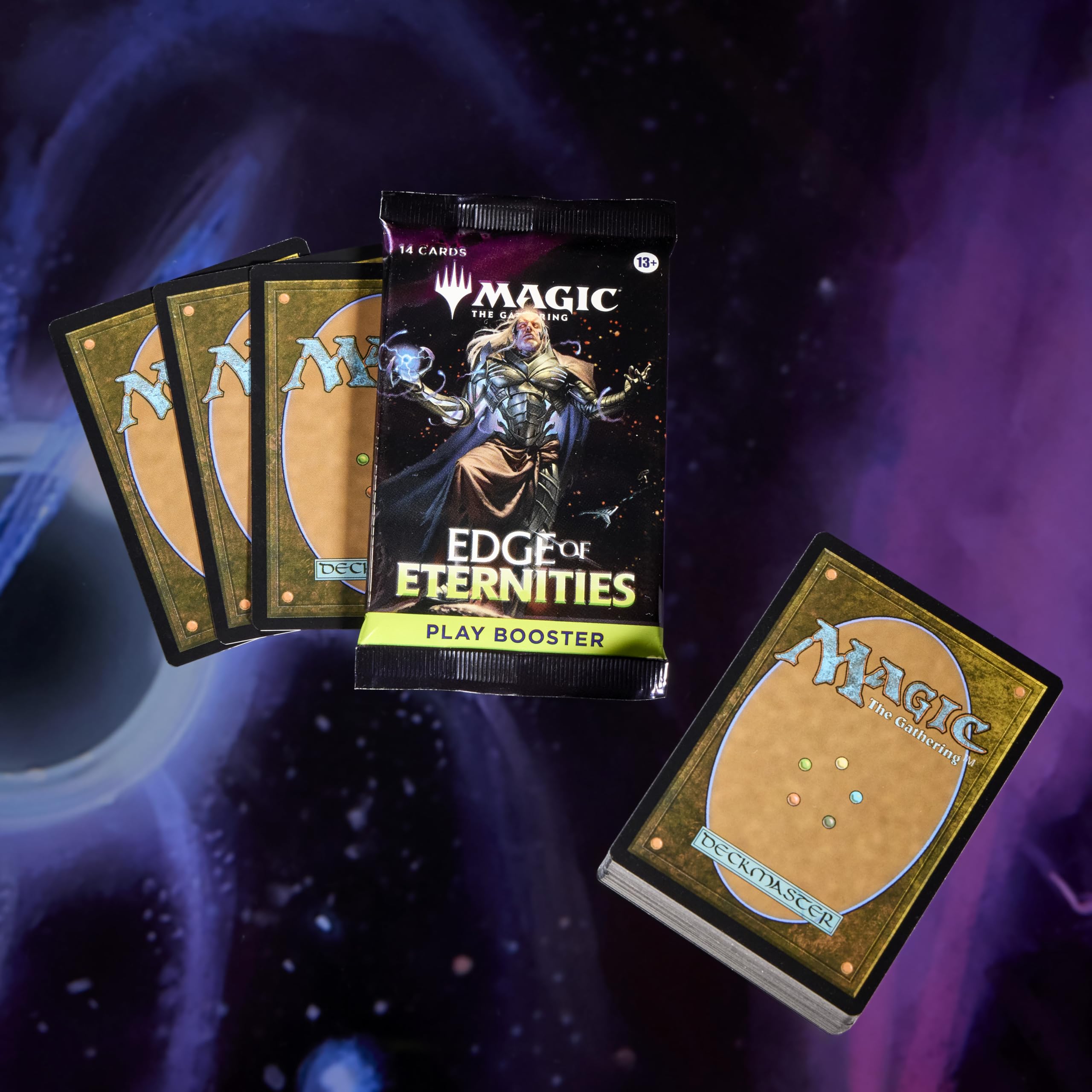 Magic: The Gathering Edge of Eternities traditional foil land in select packs.