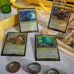 Magic Fallout Commander mutant-menace deck presenting black-green-blue colors for disruption.
