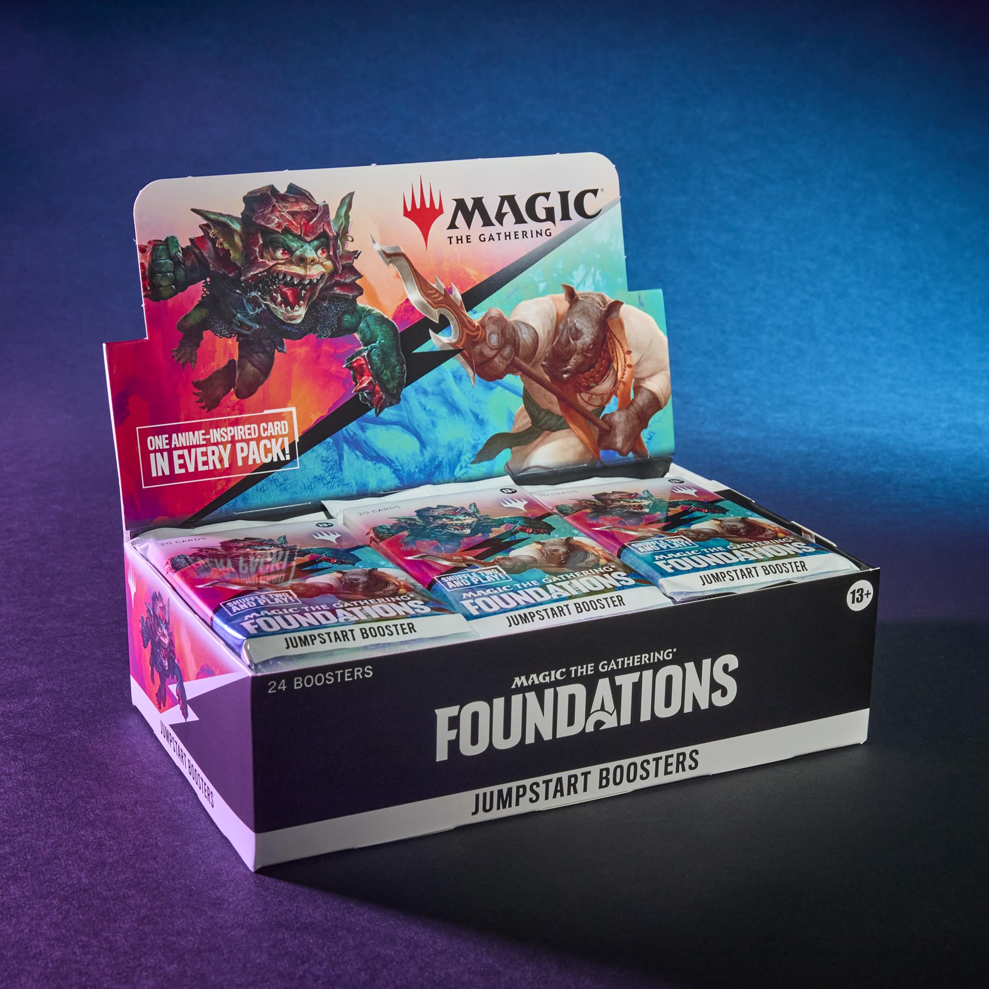 Magic Foundations Jumpstart pack art shows vibrant themes for mashups.
