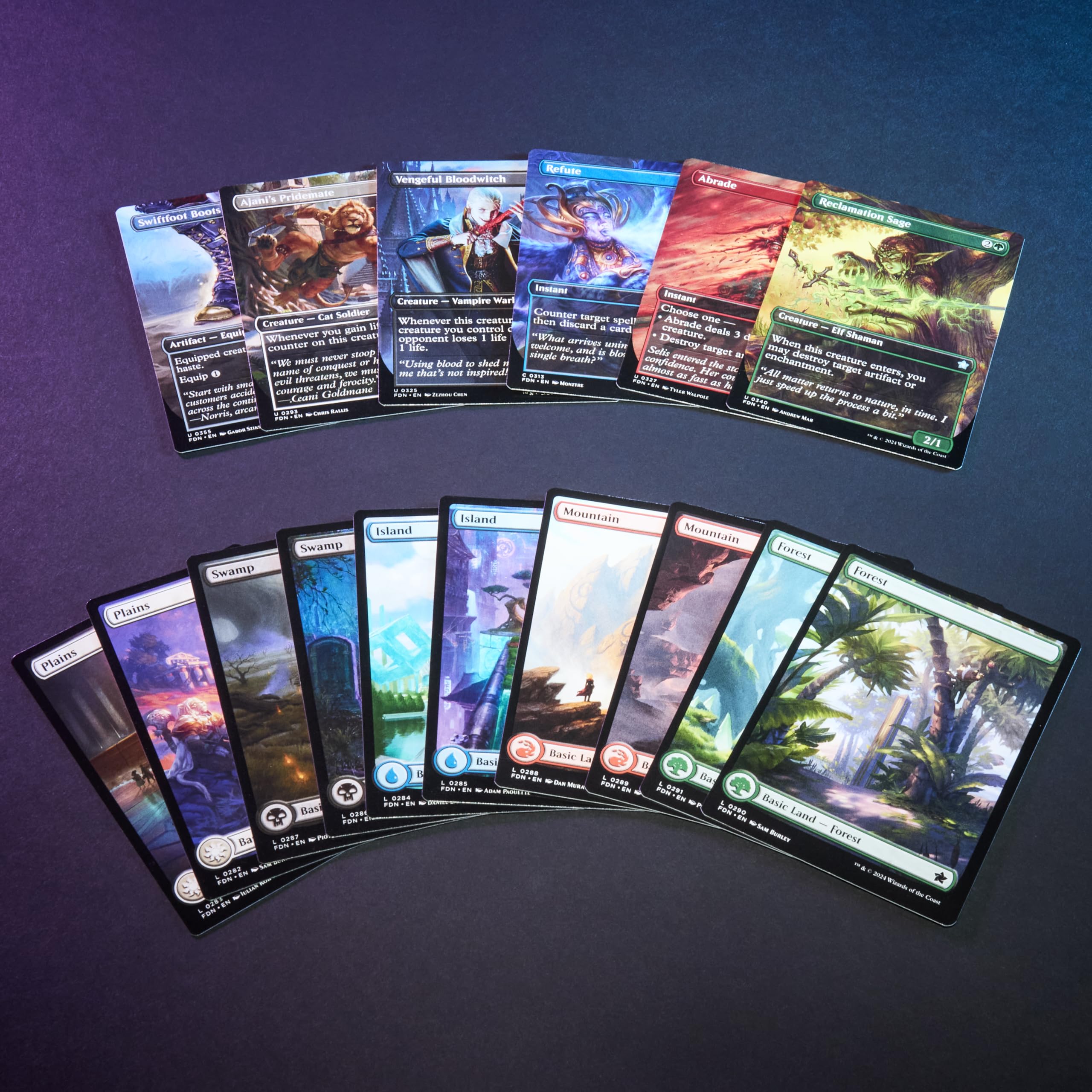 Deck Builder's Guide from the Foundations set for strategy planning