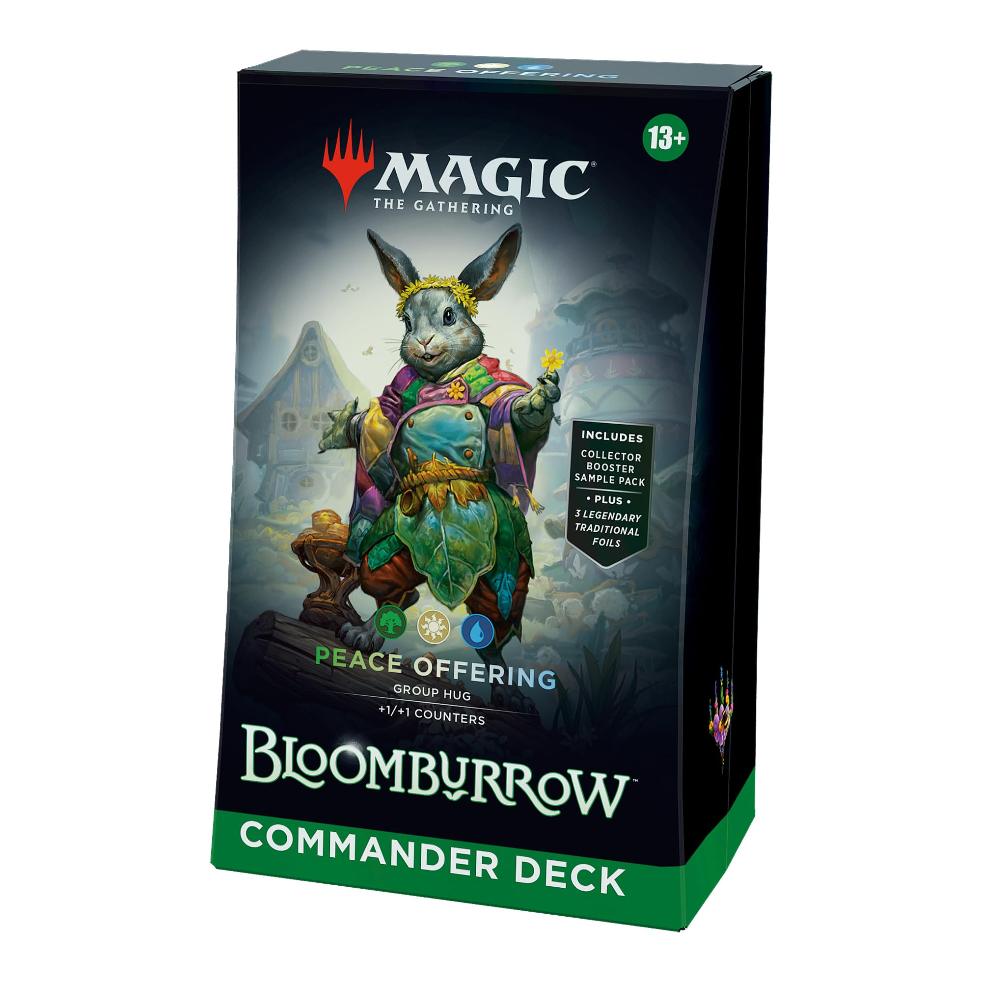 Magic: The Gathering Bloomburrow Peace Offering deck front, ready for multiplayer games.