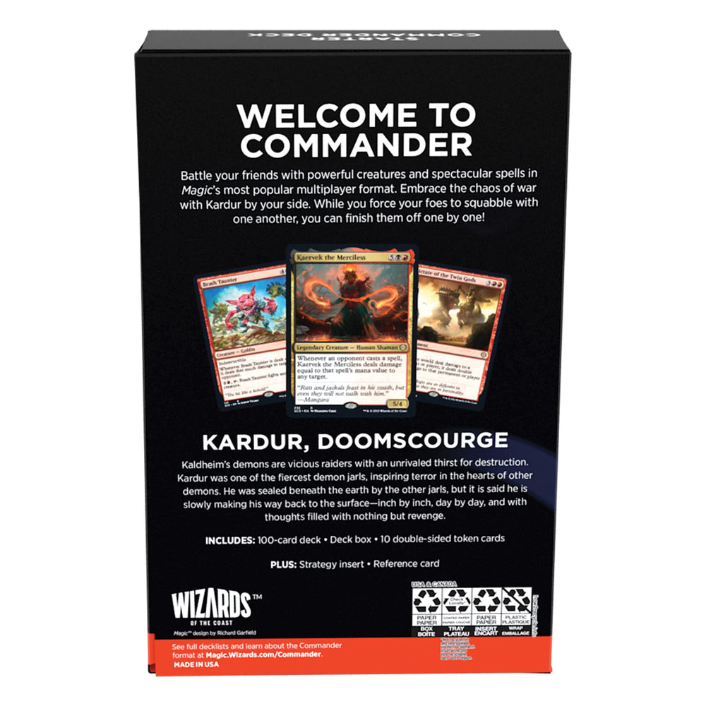 Chaos Incarnate lands and cards offer versatile gameplay options