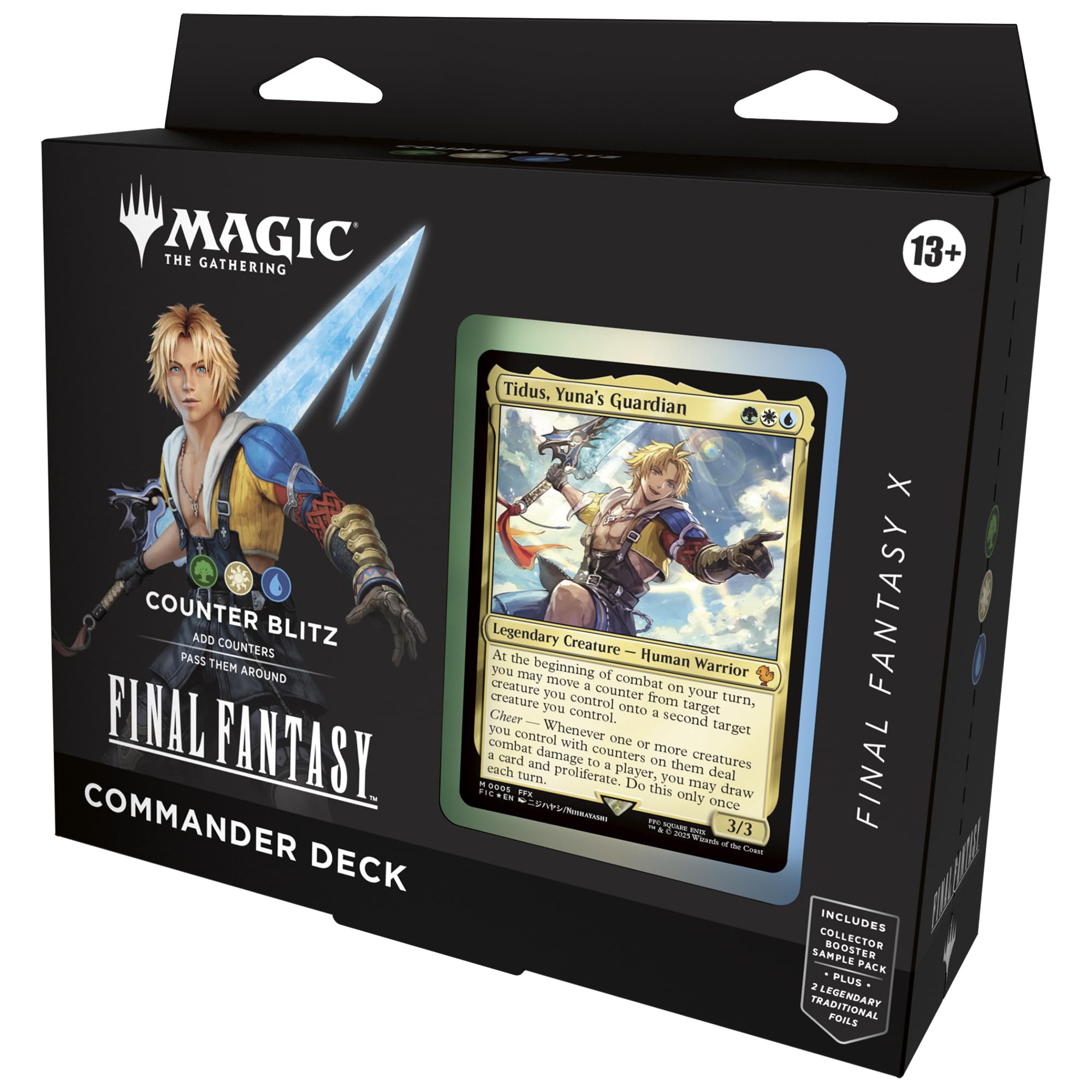 Magic: The Gathering Counter Blitz Final Fantasy X deck cover with new art and multiplayer appeal.