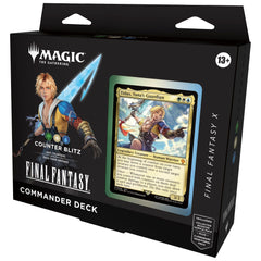 Magic: The Gathering Counter Blitz Final Fantasy X deck cover with new art and multiplayer appeal.