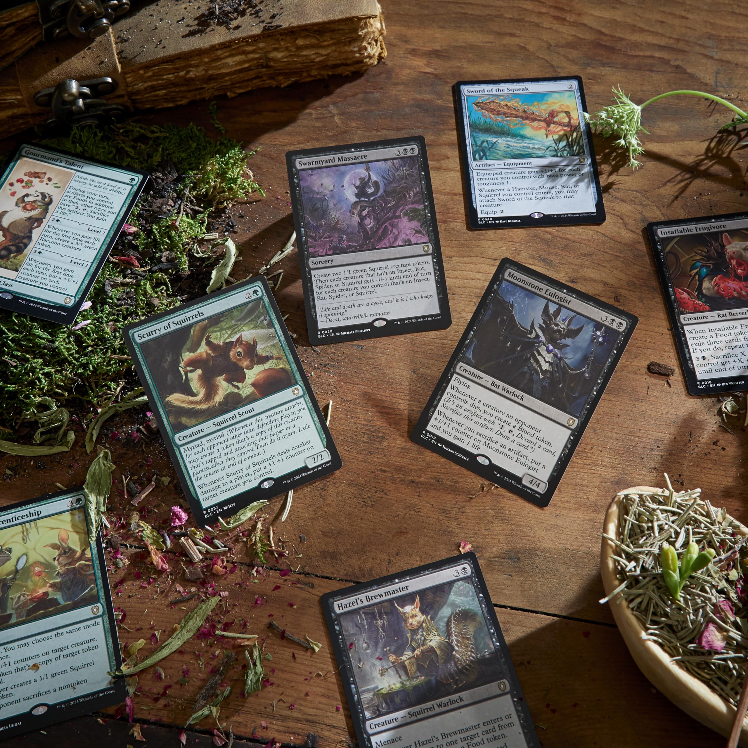 Magic The Gathering deck box inside view shows sturdy storage for sleeved cards