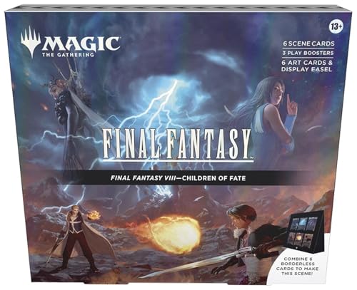 Magic: The Gathering Final Fantasy VIII art-only scene cards for artwork appreciation.
