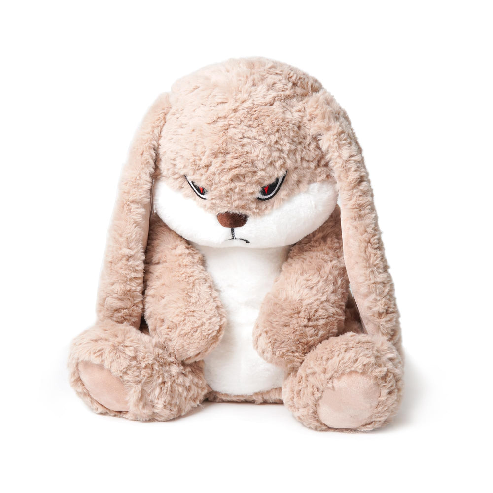 Magic Lion bunny plush ears showing expressive cuddly look for daily snuggles