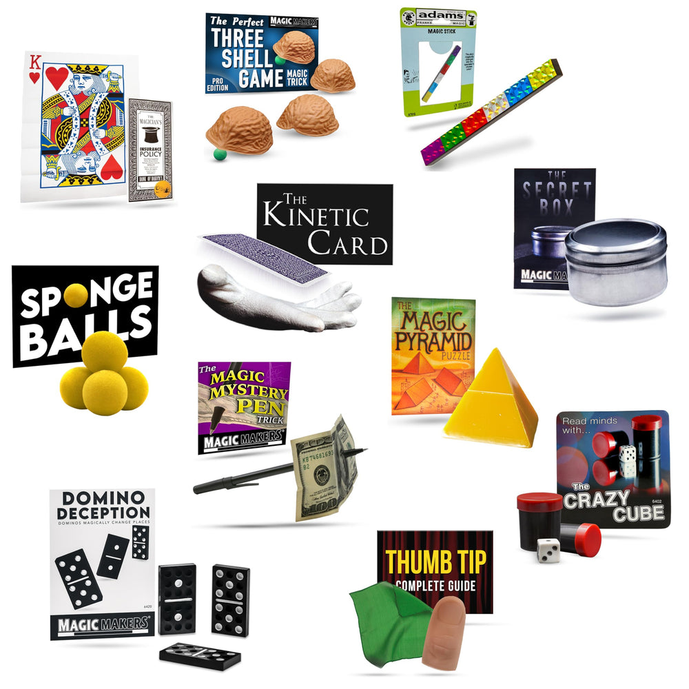 Magic Makers Ultimate Trick Kit Magician Insurance Policy adds performance reassurance