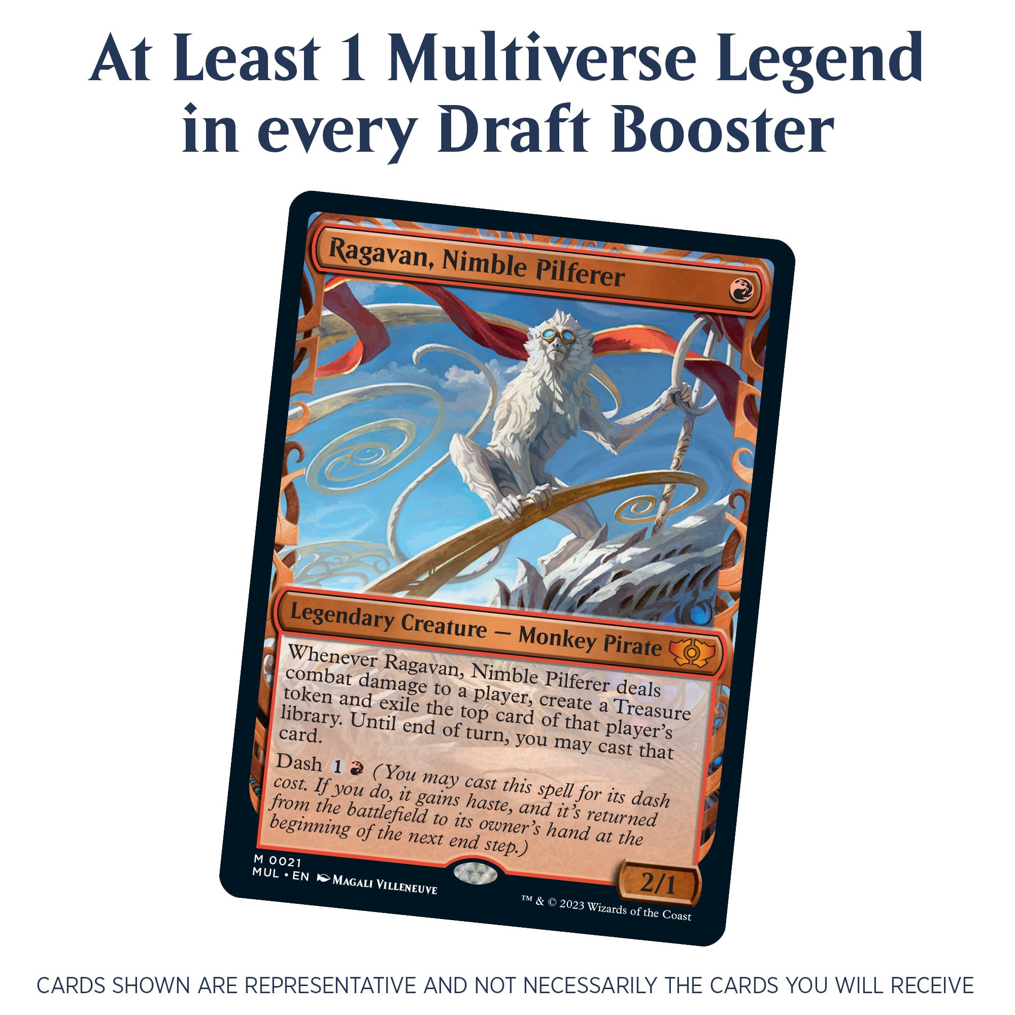 Boosters include tokens and ad cards for immersive MTG gameplay