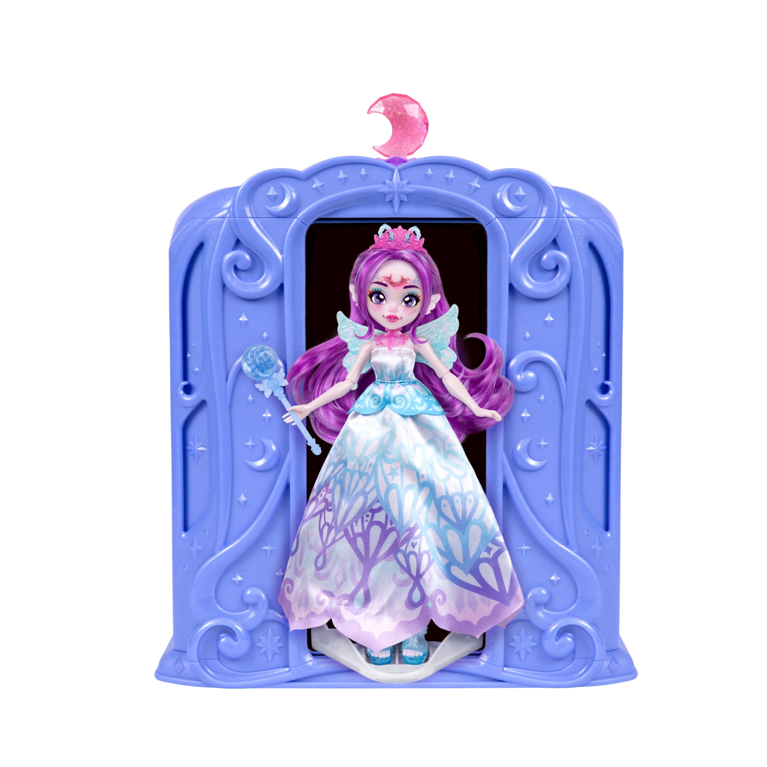 Pixie Supreme figure poseable on a display stand for stylish posing.