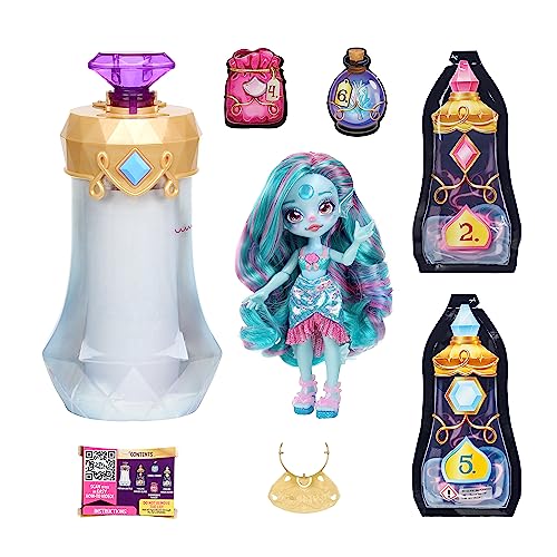 Magic Mixies Pixlings Marena Mermaid ingredients swirl inside the potion