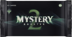 Magic: The Gathering Mystery Booster 2 Pack front view for versatile card collection and casual play