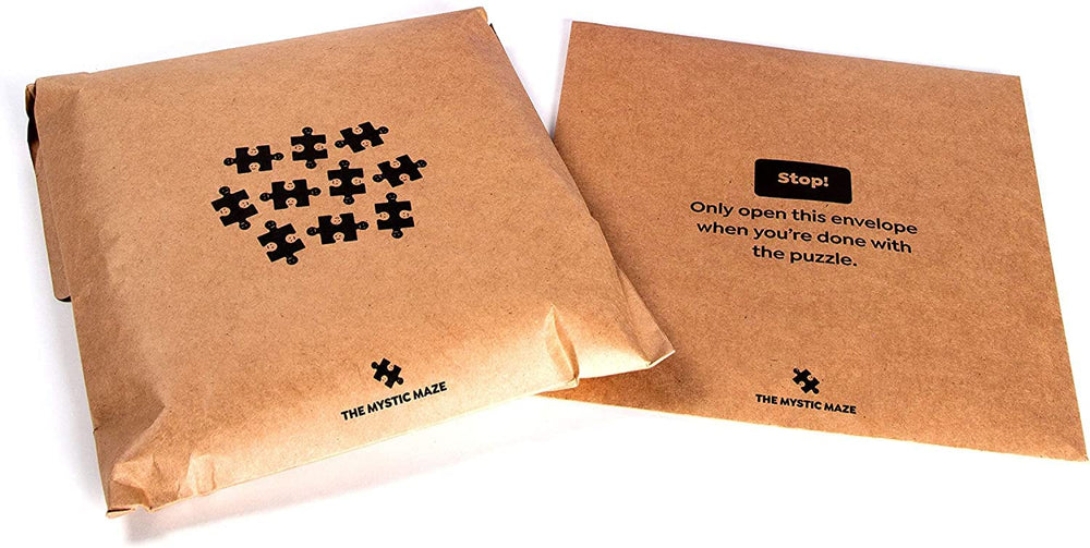 Sealable bags allow packing away and gifting the puzzle after finishing.