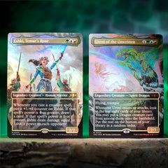Magic: The Gathering Tarkir Dragonstorm artwork shows dragons in dramatic flight.