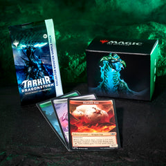 Magic: The Gathering Tarkir Temur Roar borderless foil commander Eshki leads the Temur clan.