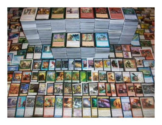 Magic: The Gathering 1000-card lot with rares and foils for deck building and collection