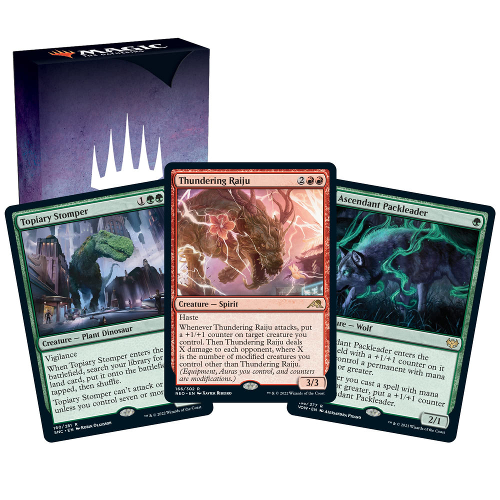 Magic: The Gathering reference cards show turn order and combat basics.