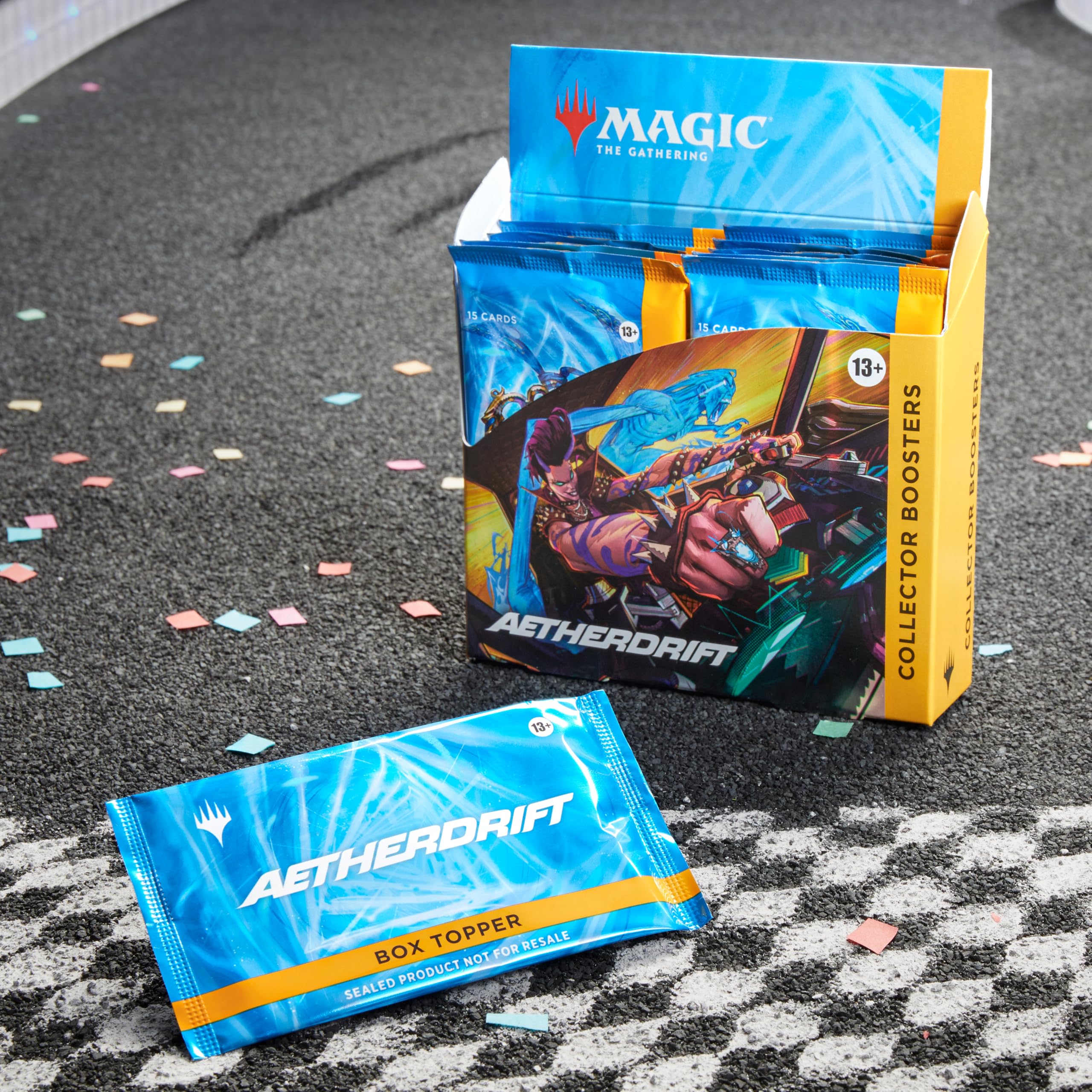 Magic: The Gathering Aetherdrift foil cards highlight rare treatments and display value.