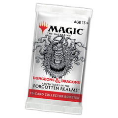 Magic: The Gathering AFR extended art cards with vivid larger images.
