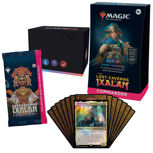Magic: The Gathering Ahoy Mateys deck box showing sturdy 100-card storage.