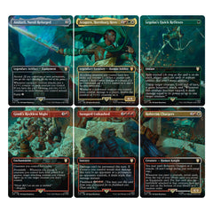 Magic: The Gathering Aragorn at Helm's Deep panel scene card detail for collection