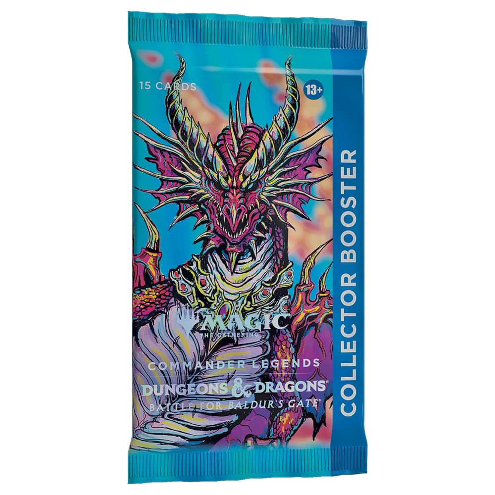 Magic: The Gathering Commander Legends Traditional Foil cards shine in booster packs