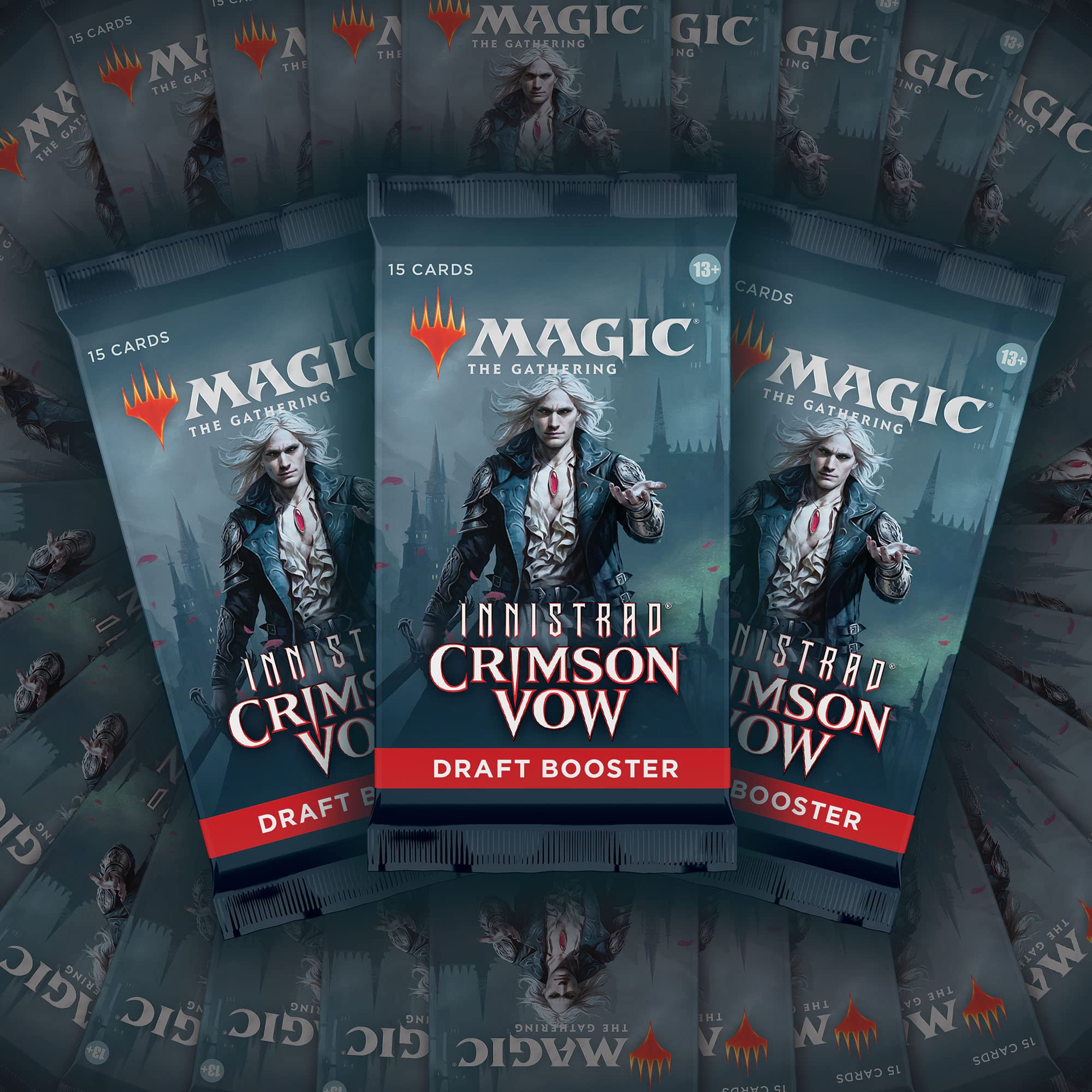 Magic: The Gathering Eternal Night land included as a full-art basic land.