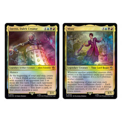 Magic: The Gathering Doctor Who Master of Evil planar die on the table boosting strategy