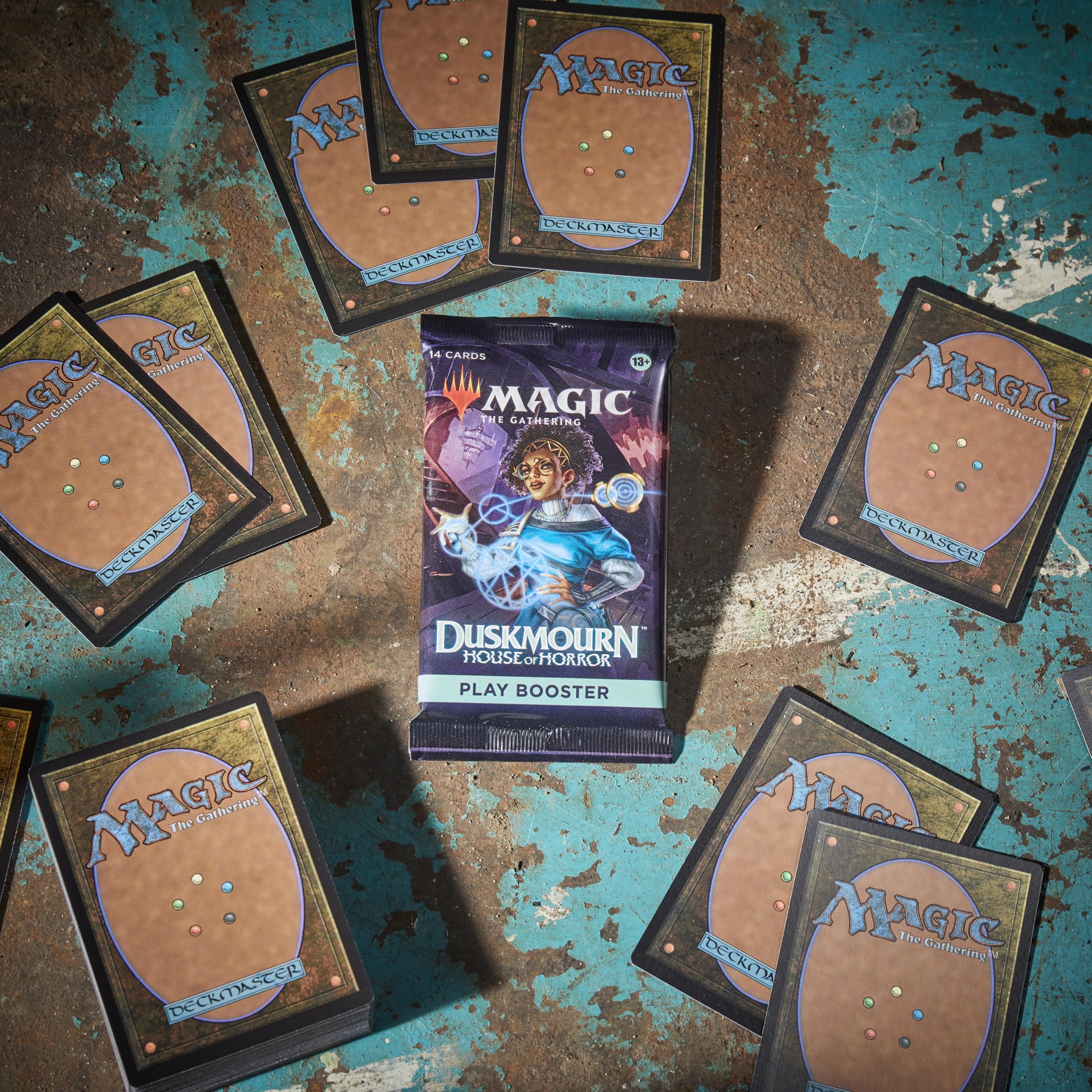 Magic: The Gathering Duskmourn art card featuring haunting artwork for display