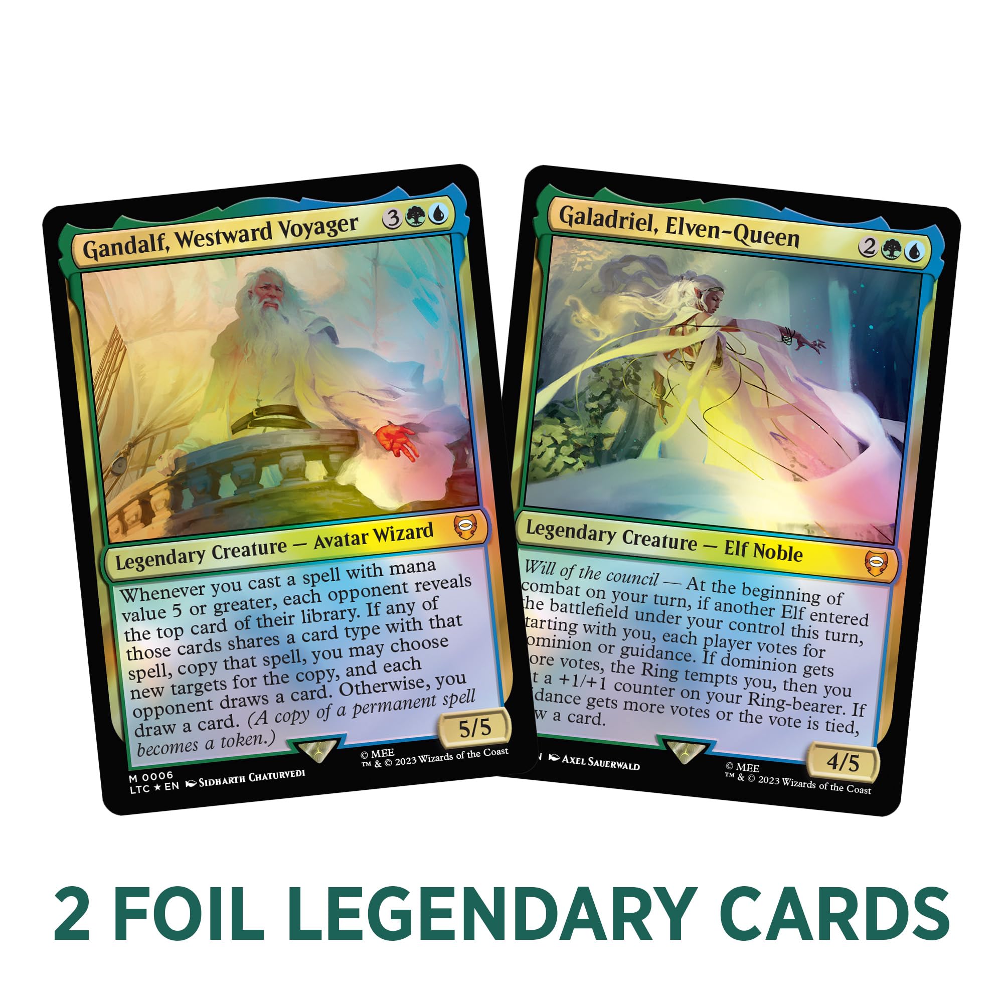 Magic: The Gathering Elven Council 100-card green-blue deck ready to play straight from the box.