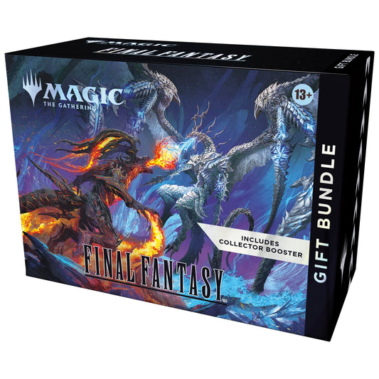Magic: Gathering Final Fantasy Bundle Gift Edition with exclusive accessories for collectors.