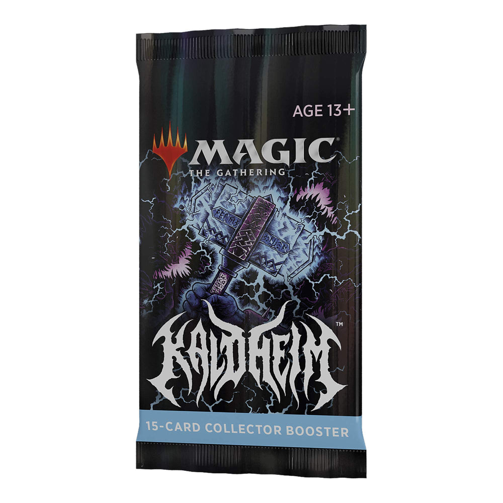 Magic: The Gathering Kaldheim foil token close-up highlights collector value.
