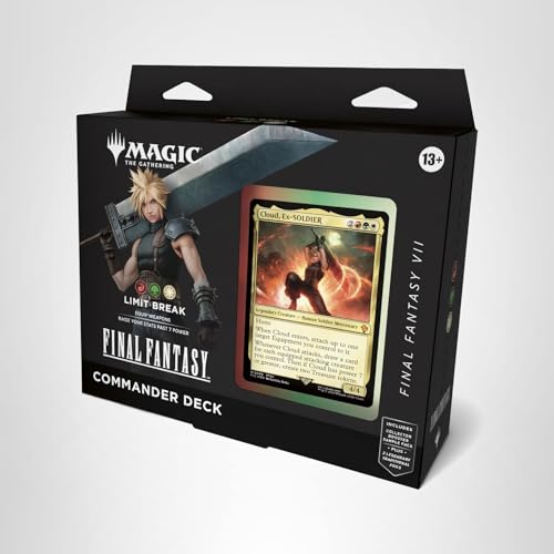 Magic: The Gathering Limit Break Collector Booster sample pack highlights rare alt-border cards for excitement.