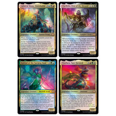 Magic: The Gathering Foil-Etched Display Commander—foil-border art to showcase your commander.