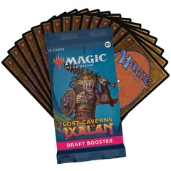 Magic: The Gathering Lost Caverns Ixalan rare or mythic in-pack highlight.