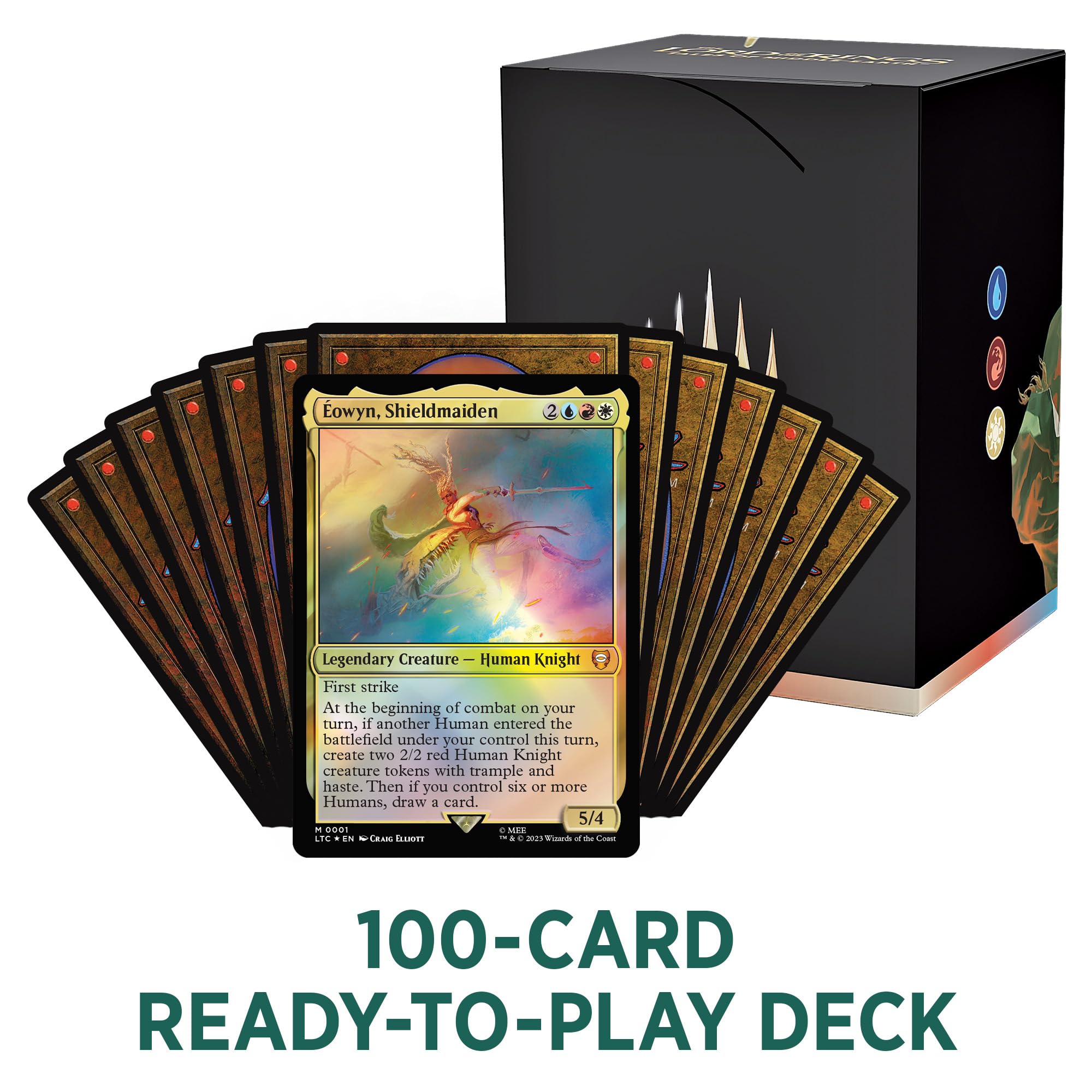 Magic: The Gathering Collector Booster Sample Pack image, showing rare and foil cards